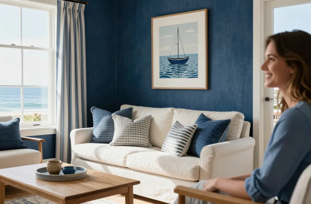 15 Blue Decor Ideas for a Coastal Inspired Living Room That Wow’S