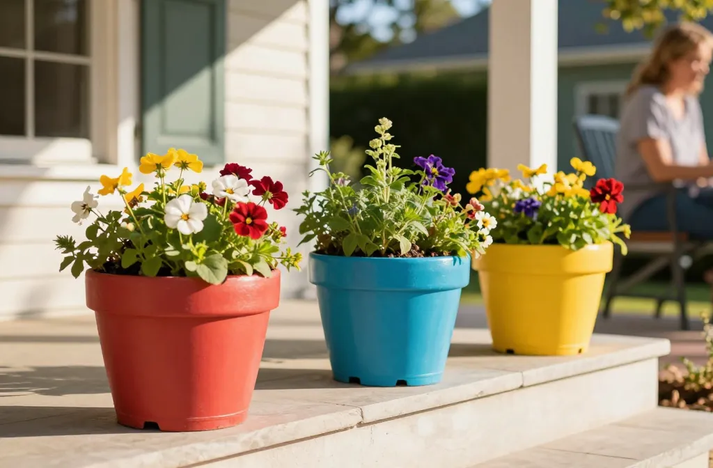 15 Full Sun Front Porch Planter Ideas You Need Now
