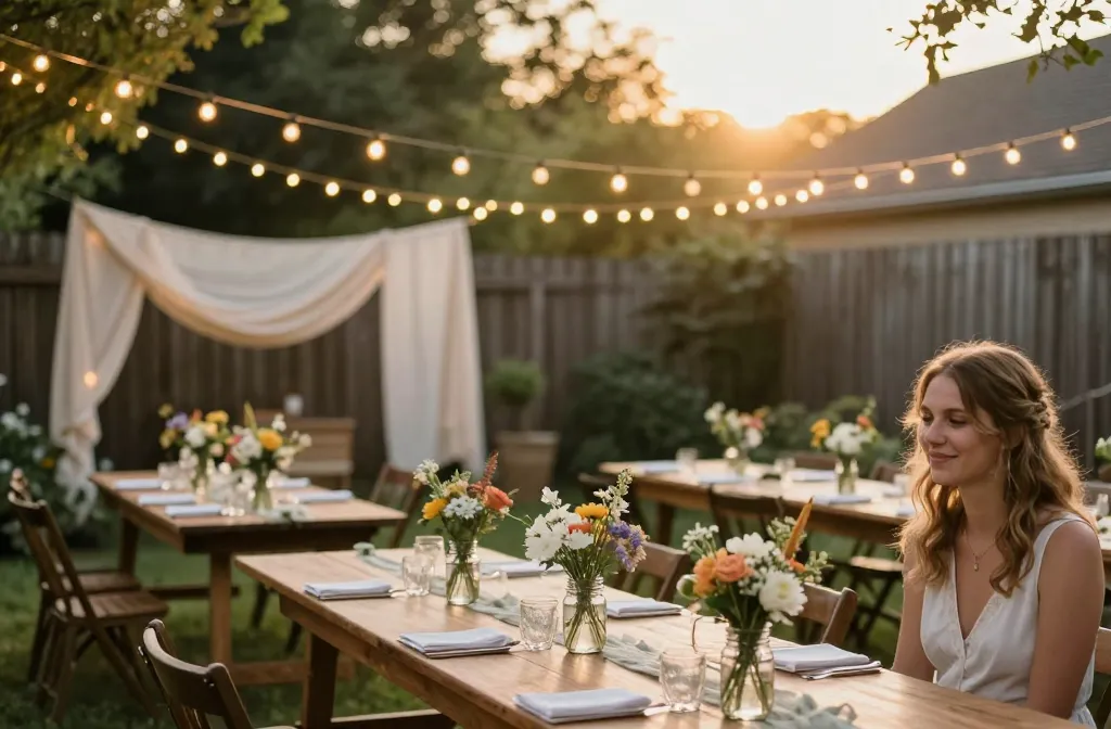 15 Ideas for Backyard Wedding Decoration on a Budget: Tiny Touches, Big Wow