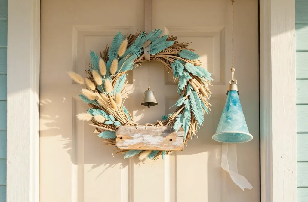 15 Door Decor Ideas for Summer with a Coastal Breezy Vibe: Sunshine-Ready Entrances
