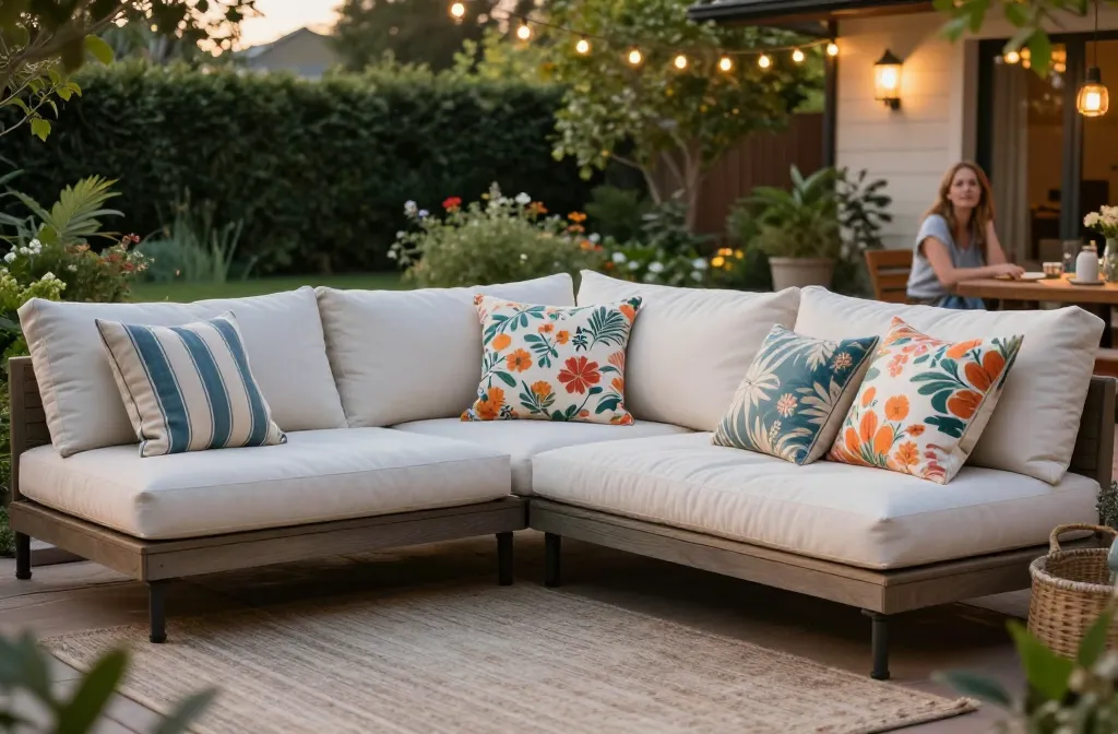 15 Ideas for Creating a Cozy Backyard with an Outdoor Sectional, Weatherproof Pillows, and a Space That Feels Just Like Your Living Room Unveiled