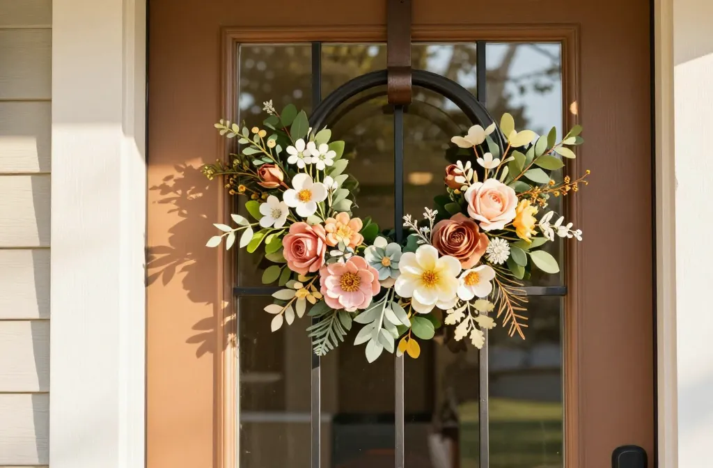 15 Front Door Decor Ideas for Summer That Go Beyond the Basic Wreath Spark Your Curb Appeal