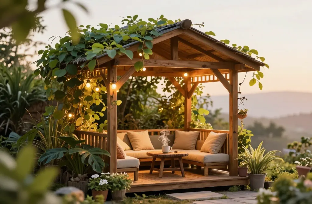 10 Gazebo Ideas for Small Backyards That Create a Cozy Backyard Oasis: Tiny Oasis Tips