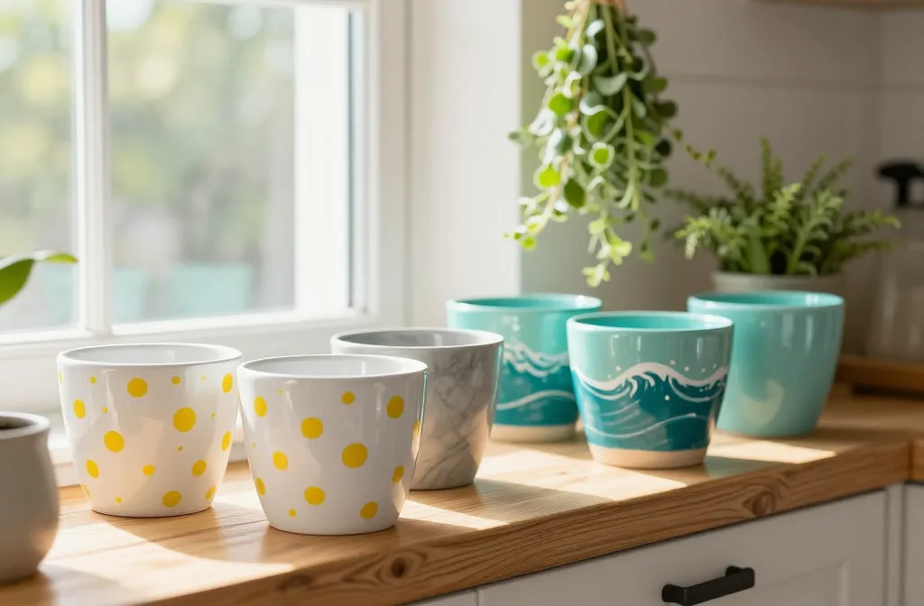 15 Easy Diy Plant Pot Painting Ideas for a Creative Touch a Quick Jumpstart