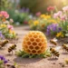 Buzz-Worthy: 15 Bee Garden Ideas with Bee Figurines, Honeycomb Decor & Colorful Blooms