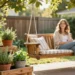 5 Ideas for Creating a Cozy Backyard with a Porch Swing, Potted Herbs, and a Slow Living Setup That Feeds the Soul