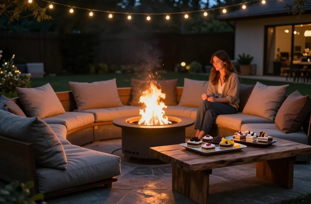 15 Patio Ideas for Fire Pit Nights and S’Mores Gatherings You’Ll Love