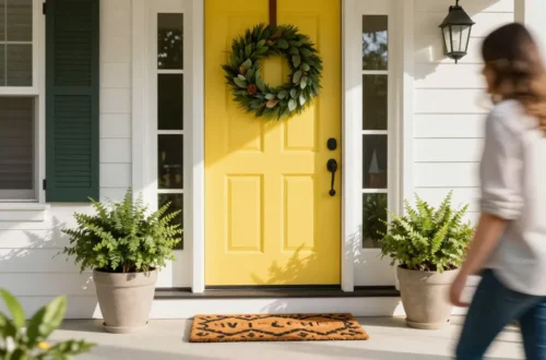 15 Front Door Decor Ideas for Summer with That Perfect First Impression -- Fresh + Fun