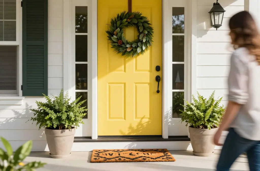 15 Front Door Decor Ideas for Summer with That Perfect First Impression -- Fresh + Fun