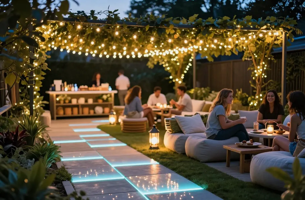 15 Summer Backyard Party Ideas That Glow at Night: Playful Afterdark Glow