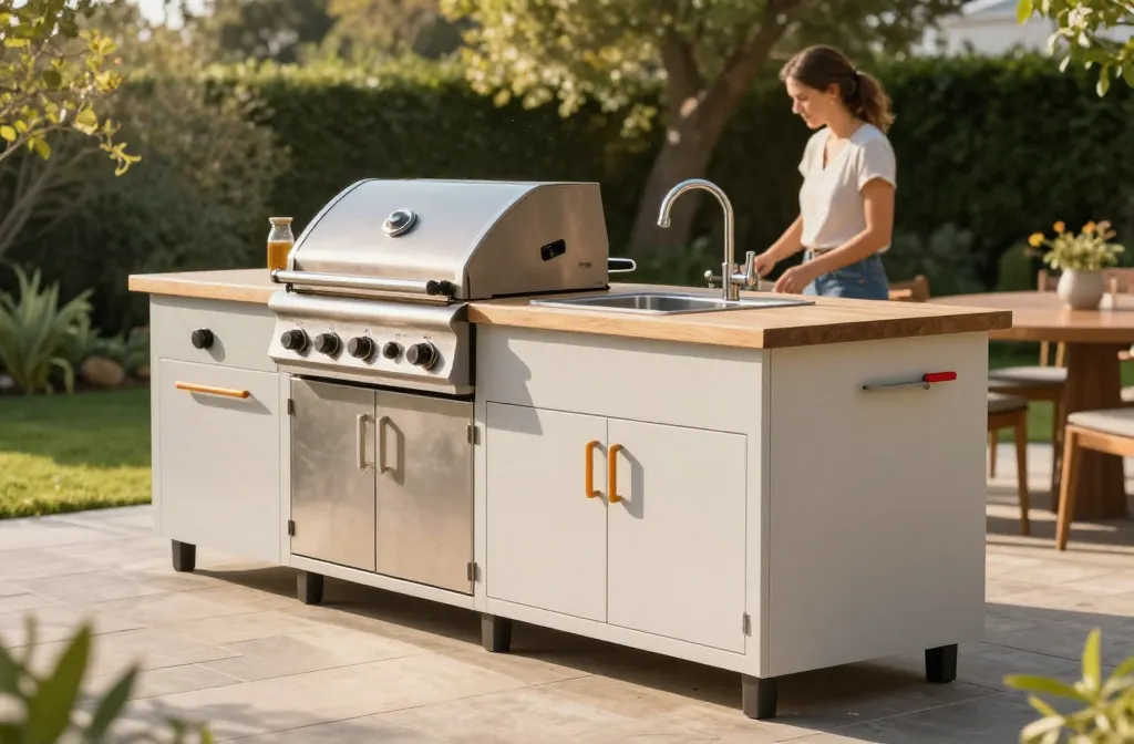 10 Outdoor Kitchen Layouts That Make Cooking Outside Easy: Easy Outdoor Chef Luke