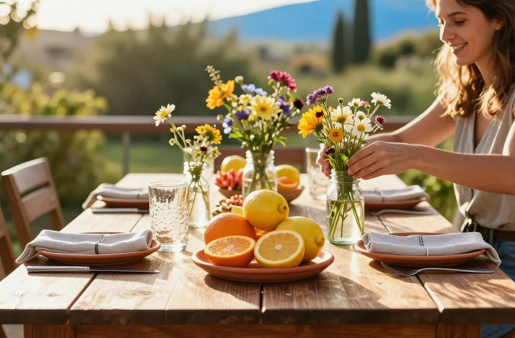 15 Summer Tablescapes for Outdoor Patio Dinning That Blossom: Blooming Ideas for Al Fresco Magic