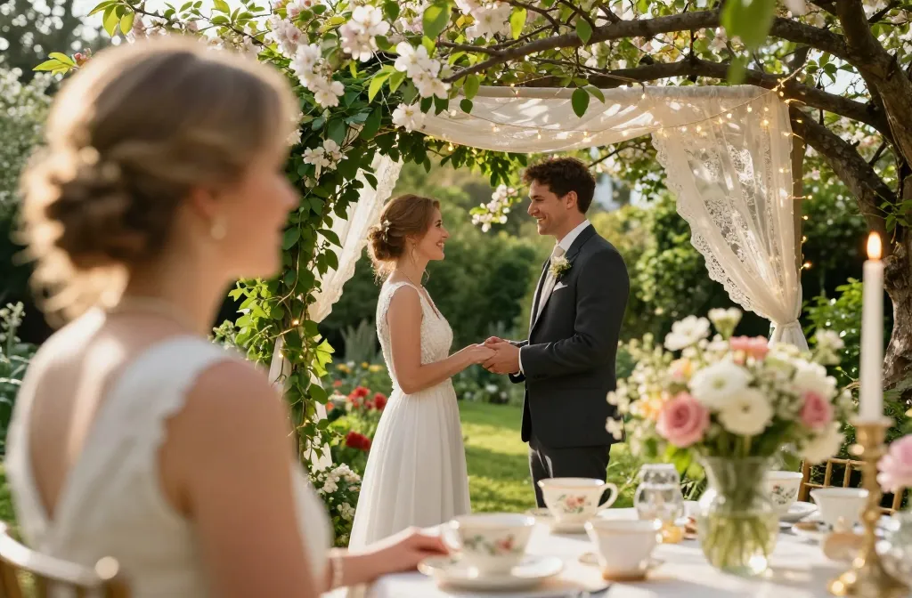 15 Small Wedding Ideas for a Charming and Simple Ceremony - Fairy-Tale Mini Wedding, 2. Vibrant Garden Matrimony, 3. Classic Tea Party Wedding, 4. Floral Wedding Wonderlande, 5. Countryside Wedding Charm, 6. Chic City Wedding, 7. Enchanted Garden Wedding, 8. Relaxed Boho Wedding, 9. Vineyard Wedding Celebration, 10. Lakeside Wedding Serenity, 11. Under the Stars Wedding, 12. Vineyard Wedding Celebration, 13. Minimalist Wedding Elegance, 14. Backyard Wedding Homestyle, 15. Eco-Friendly Wedding