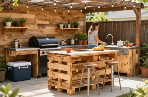 How to Create a Budget-Friendly Diy Pallet Outdoor Kitchen You’Ll Love