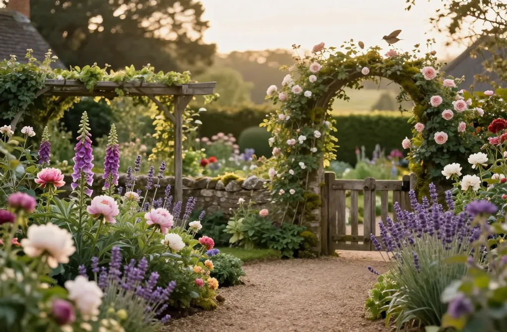 How to Create a Fairytale Cottage Yard That Feels Magical- Designing Your Fairytale Cottage Yard; Classic Cottage Garden Layouts; Choosing Pathways and Borders; Adding Arches, Trellises, and Fences; Planting the Magic: Flowers, Foliage, and Focal Points; Selecting Cottage Garden Flowers and Herbs; Growing Climbers and Vertical Accents; Wildlife-Friendly and Sensory Touches.