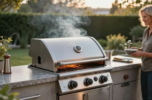 How to Choose the Right Outdoor Grill (and Stop Wasting Money on the Wrong One) Depends on Cooking Style, Space, and Budget- 1.Grill Types( Gas, Charcoal, Pellet, Electric, and Portable), 2. Size and Capacity(Match Grill Size to Household Size and Entertaining Needs), 3. Features to Compare( Burners, Heat Zones, Grates, Lid, Side Shelves, Storage, and Igniter), 4. Build Quality (Stainless Steel, Cast Aluminum, Porcelain-Coated Materials, and Rust Resistance), 5. Budget and Value (Explain What You Get at Low, Mid, and Premium Price Points). 6. Maintenance( Cleaning, Grease Management, Replacement Parts, and Warranty)