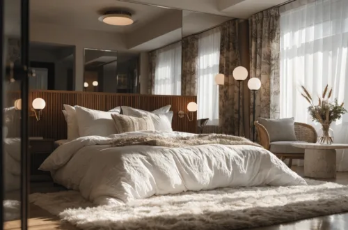 How to Guide to Bedroom Lighting Ideas for Low Ceilings That Don'T Make the Room Feel Like a Box: 1. Why Low Ceiling Lighting Goes Wrong — the Most Common Mistakes, 2. Flush Mount Fixtures That Are Actually Beautiful — Not Just Functional, 3. Semi-Flush Mounts — How Low Is Too Low, 4. Why Wall Sconces Are the Low Ceiling'S Best Friend, 5.Table Lamps and Floor Lamps — How They Help with Low Ceiling Rooms, 6. Mirrors and Light Reflection — How to Use Them Strategically, 7. Bulb Color Temperature in a Low Ceiling Room — What to Choose.