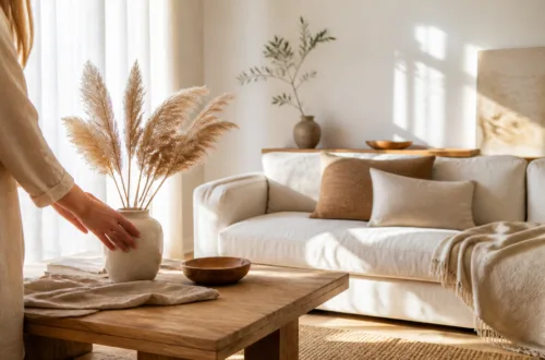 How to Create a Calm Home | Warm Minimalist Decor Ideas
