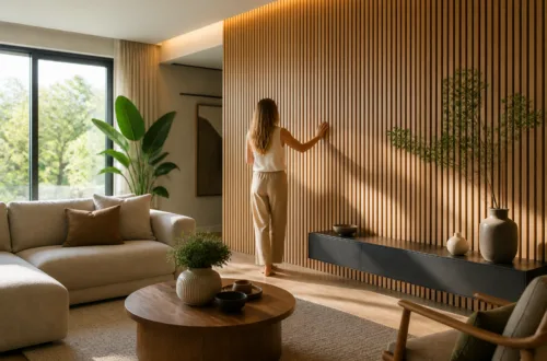 Modern Wall Decoration Ideas | Accent Walls, Wood Slat Panels & Interior Trends That Transform Any Room