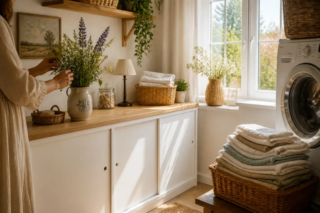 Cottage Style Laundry Room Decorating | Easy & Budget Friendly Diys That Transform Any Space