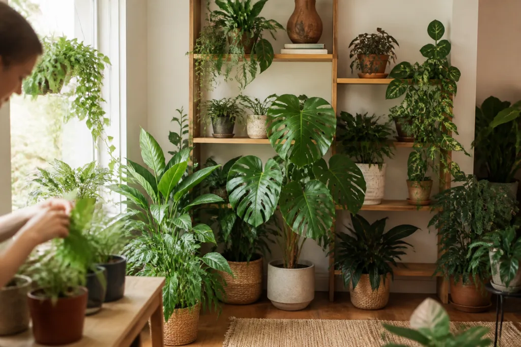 Decorating with Houseplants | Plant Decor Tips Izabela , also known as The Plant Junkie