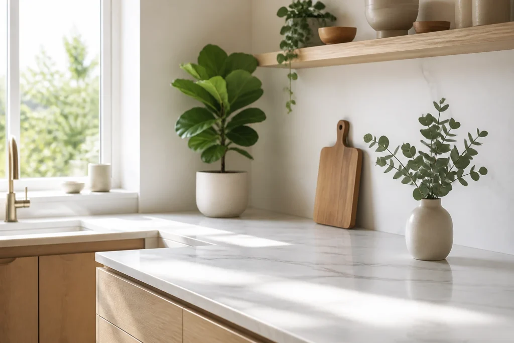 12 Kitchen Counter Decor Ideas for Uncluttered Peaceful Vibe