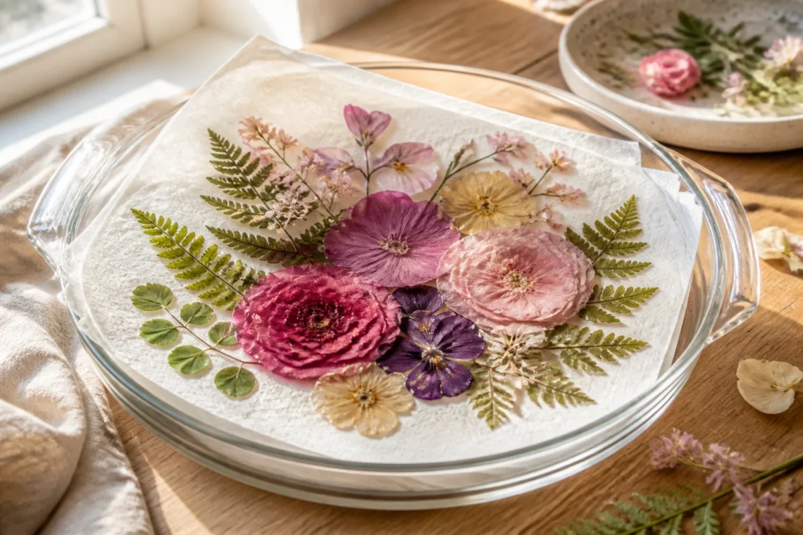 Pressed Flower Art in a Microwave | Diy That Proves There Are No More Rules Secrets