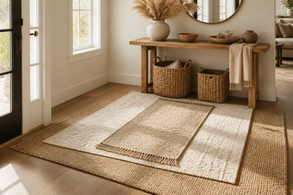 15 Entryway Decor Ideas for a Warm, Neutral Aesthetic