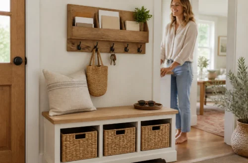 15 Entryway Decor Ideas That Keep Everything Neat and Reachable