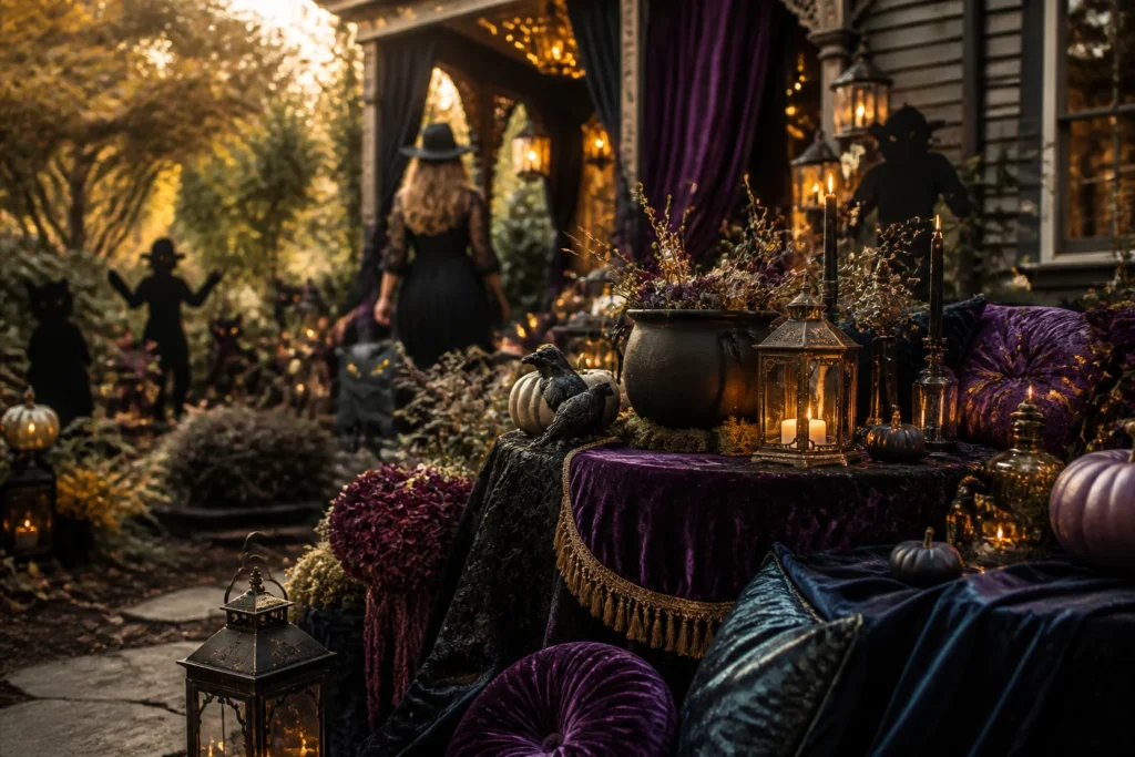 12 Whimsigoth Decor Ideas For Outdoor Halloween Decorating